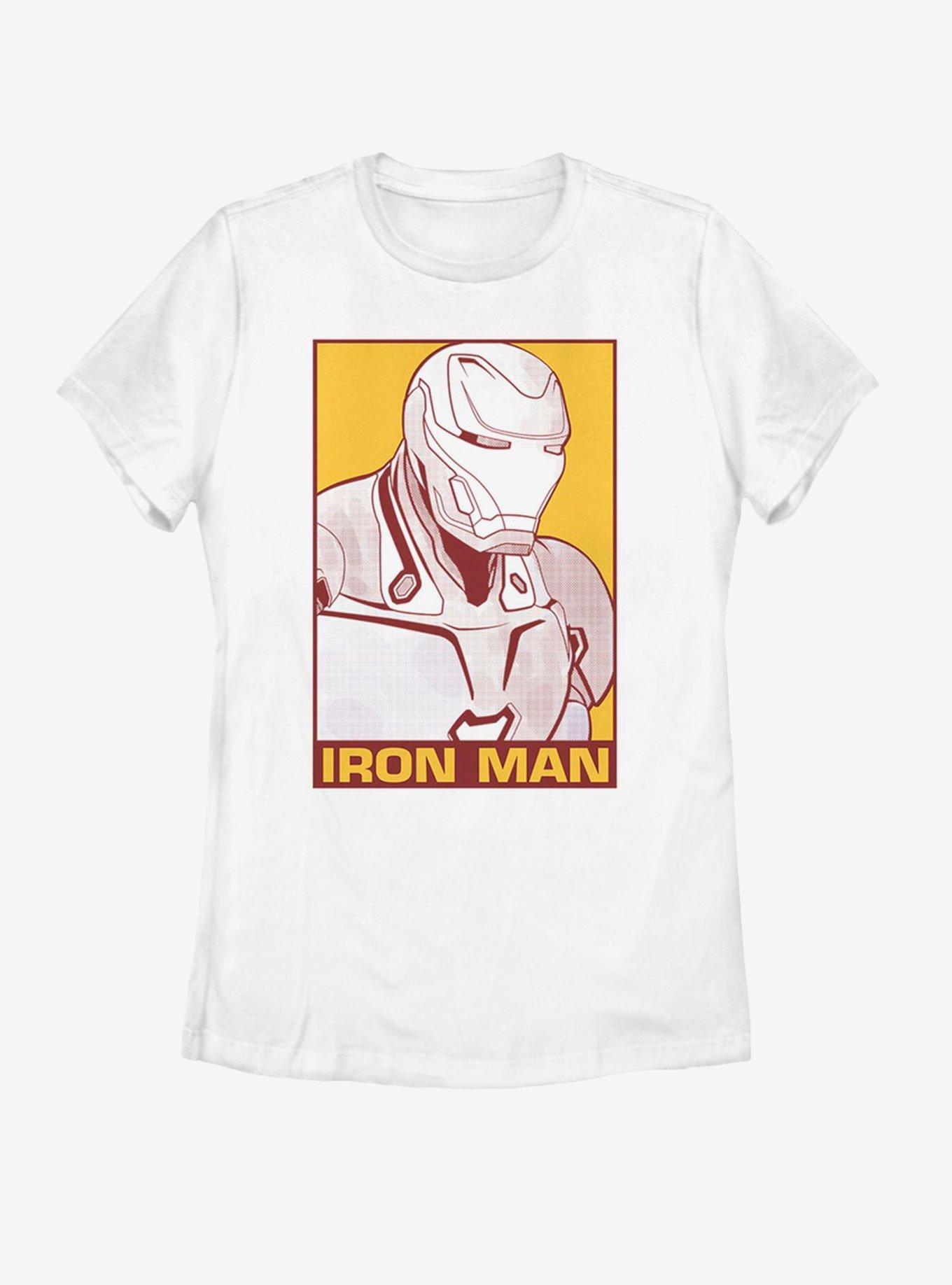 Marvel Avengers: Endgame Pop Iron Man Womens T-Shirt, , hi-res