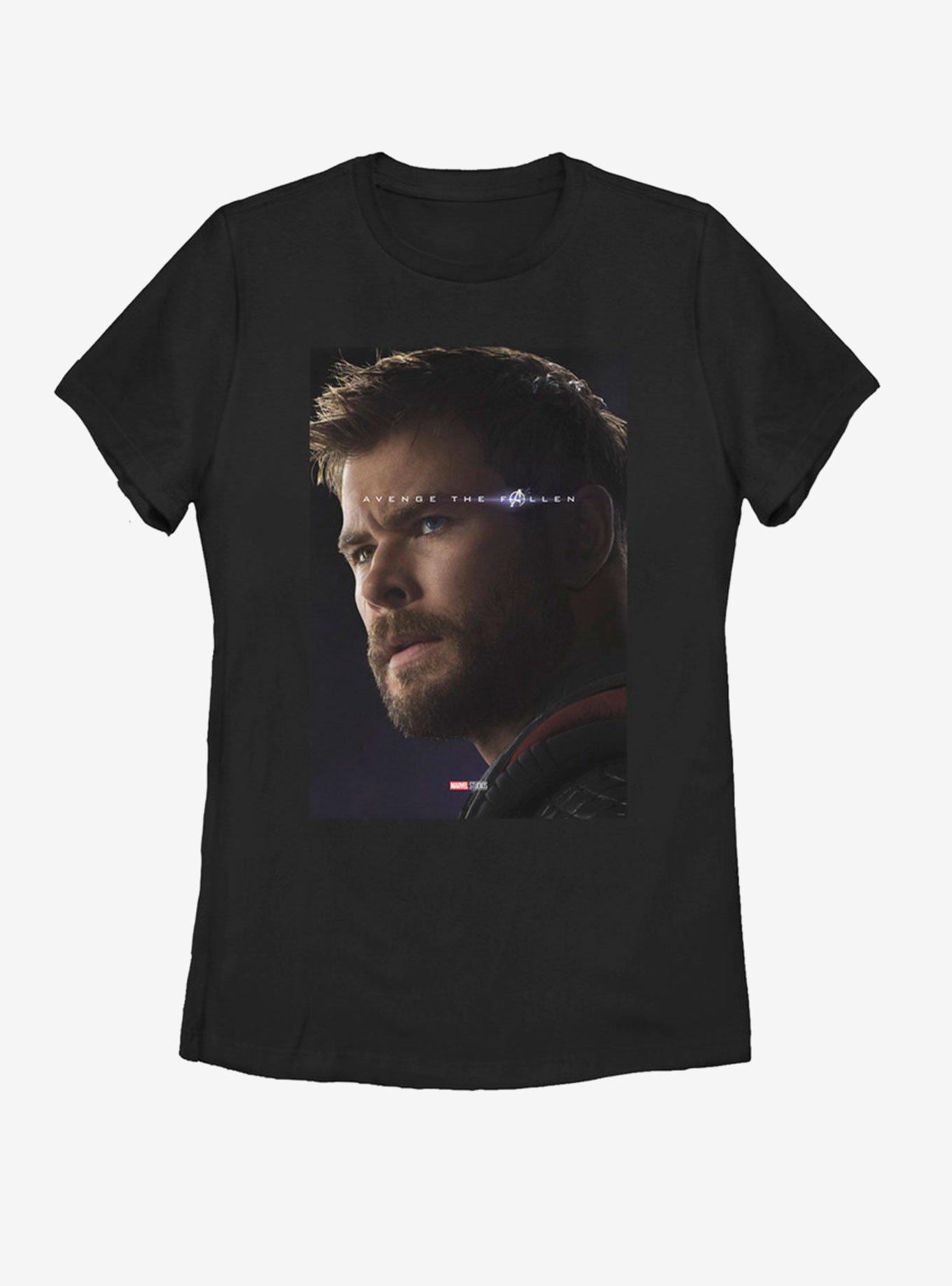 Marvel Avengers: Endgame Thor Womens T-Shirt, BLACK, hi-res