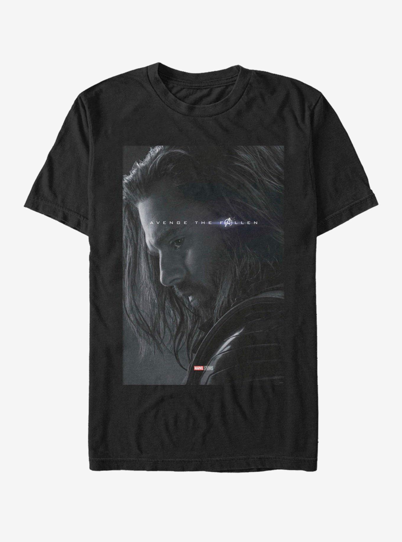 Marvel Avengers: Endgame Avenge Bucky T-Shirt, BLACK, hi-res