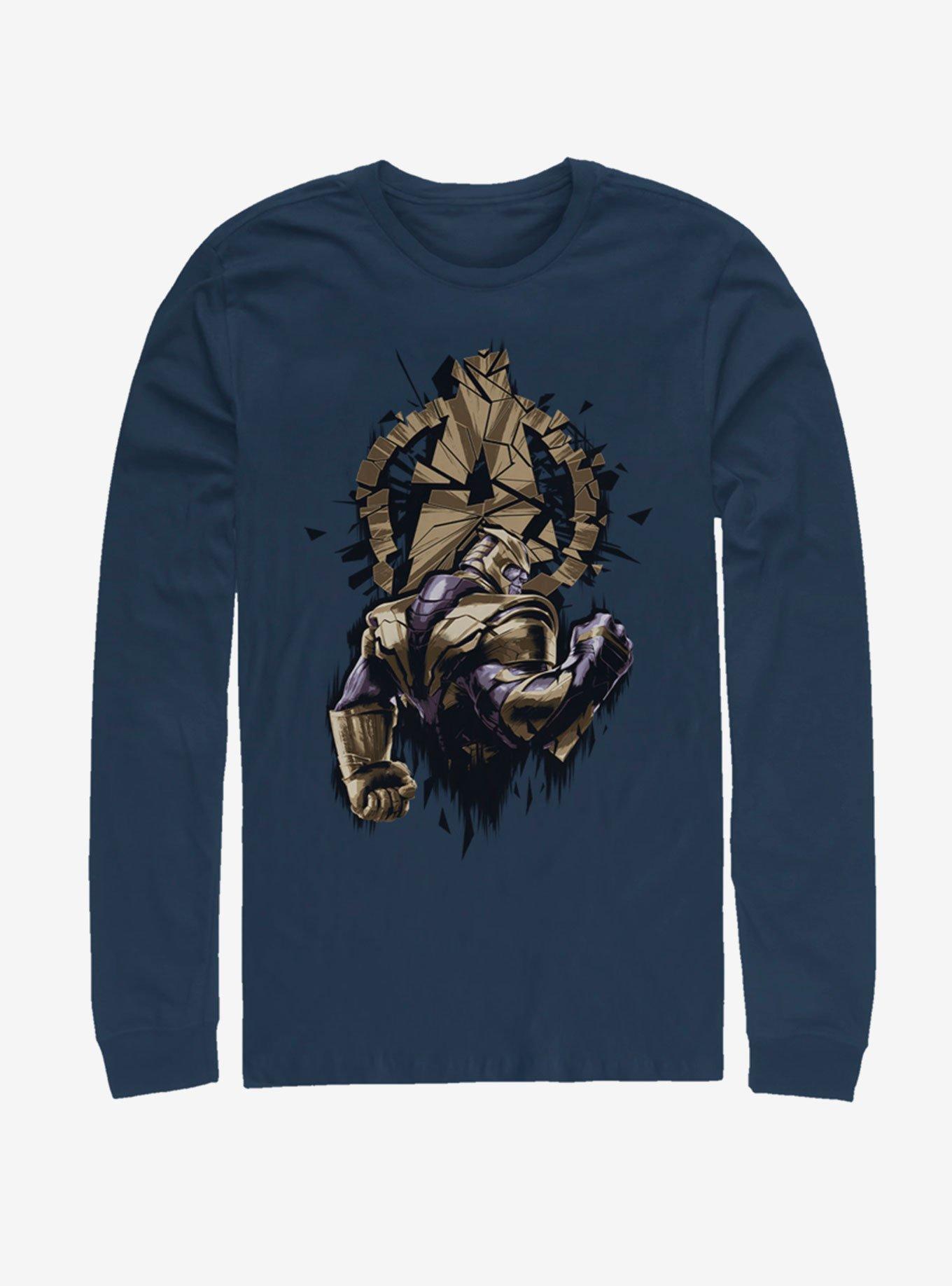 Marvel Avengers: Endgame Over  Shoulder Long Sleeve T-Shirt, , hi-res