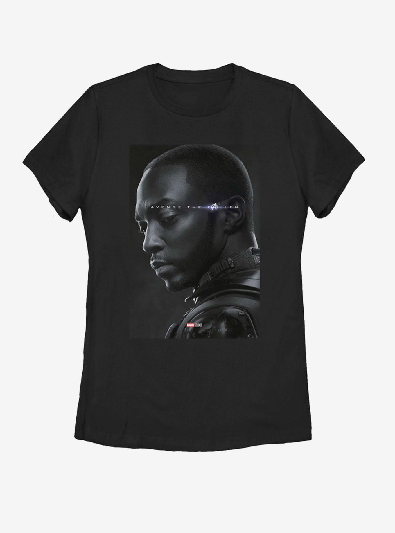 Marvel Avengers: Endgame Avenge Falcon Womens T-Shirt, BLACK, hi-res