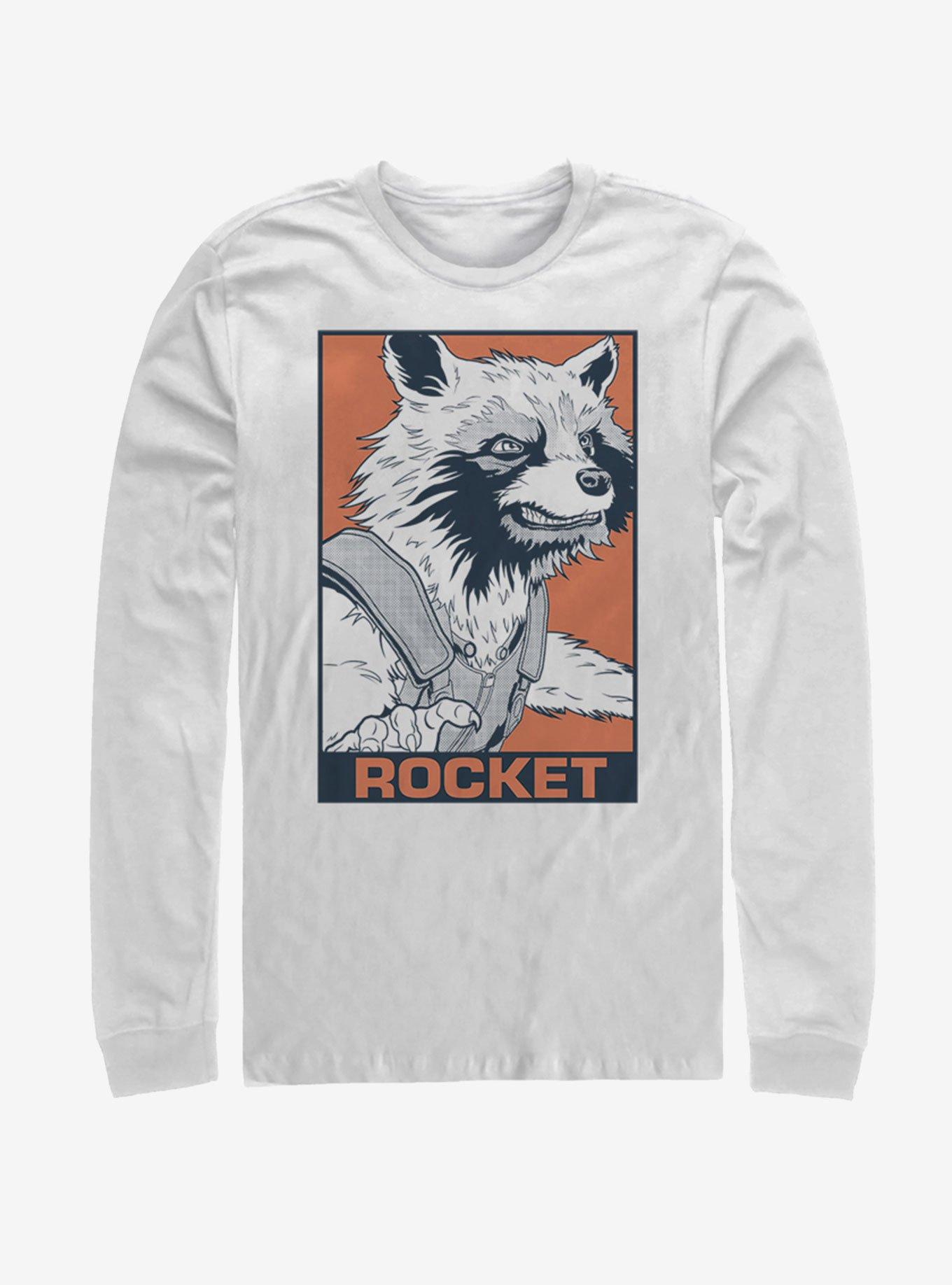 Marvel Avengers: Endgame Pop Rocket Long Sleeve T-Shirt, , hi-res