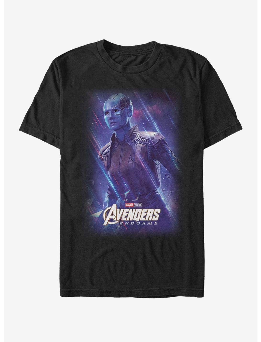 Marvel Avengers: Endgame Space Nebula T-Shirt, BLACK, hi-res