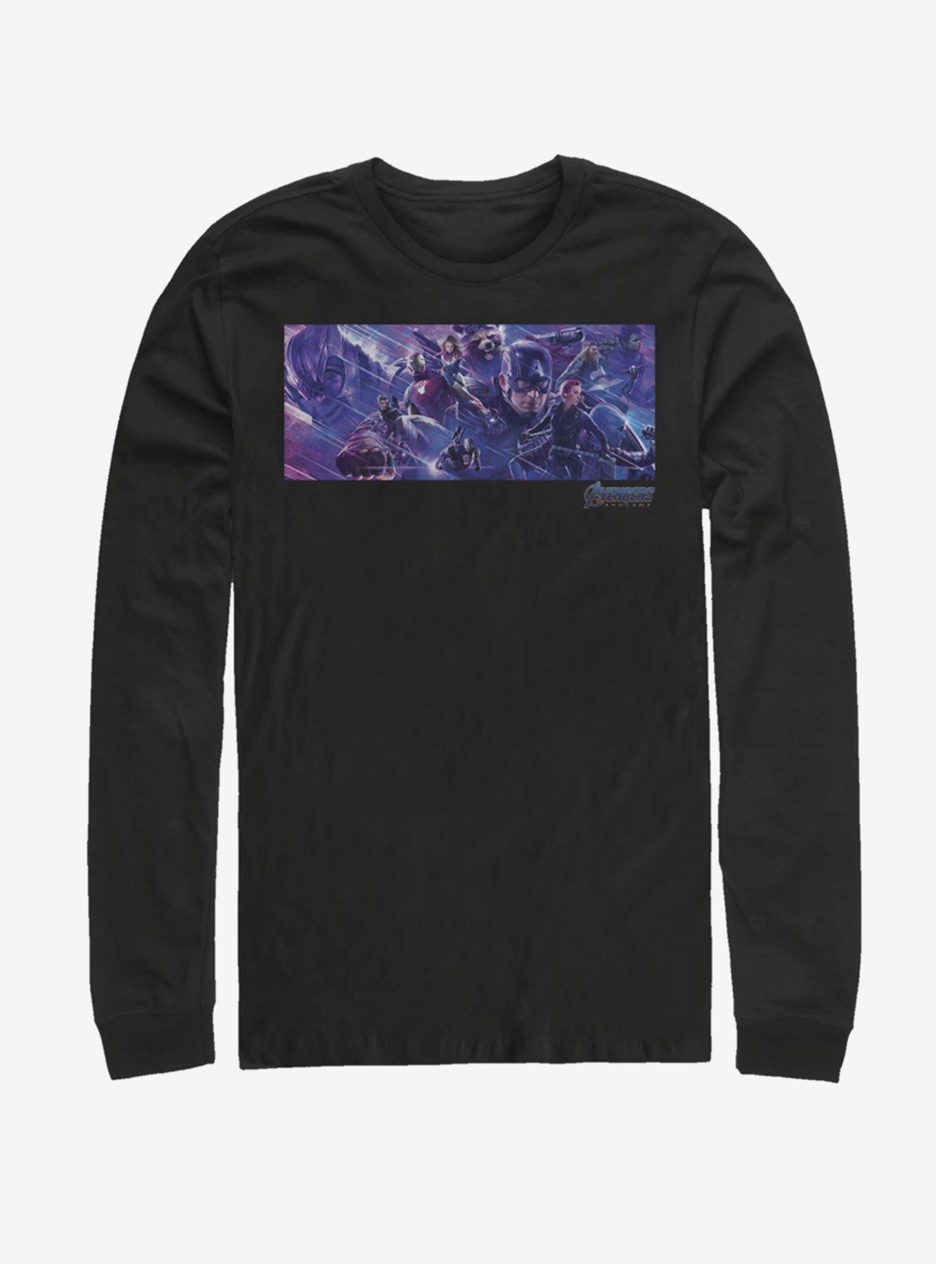 Marvel Avengers: Endgame Endgame Poster Long Sleeve T-Shirt, BLACK, hi-res