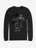Marvel Avengers: Endgame Hulk Particles Long Sleeve T-Shirt, BLACK, hi-res