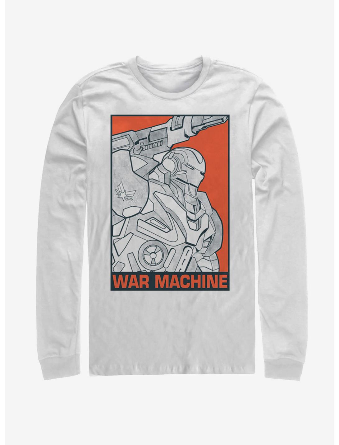 Marvel Avengers: Endgame Pop War Machine Long Sleeve T-Shirt, WHITE, hi-res