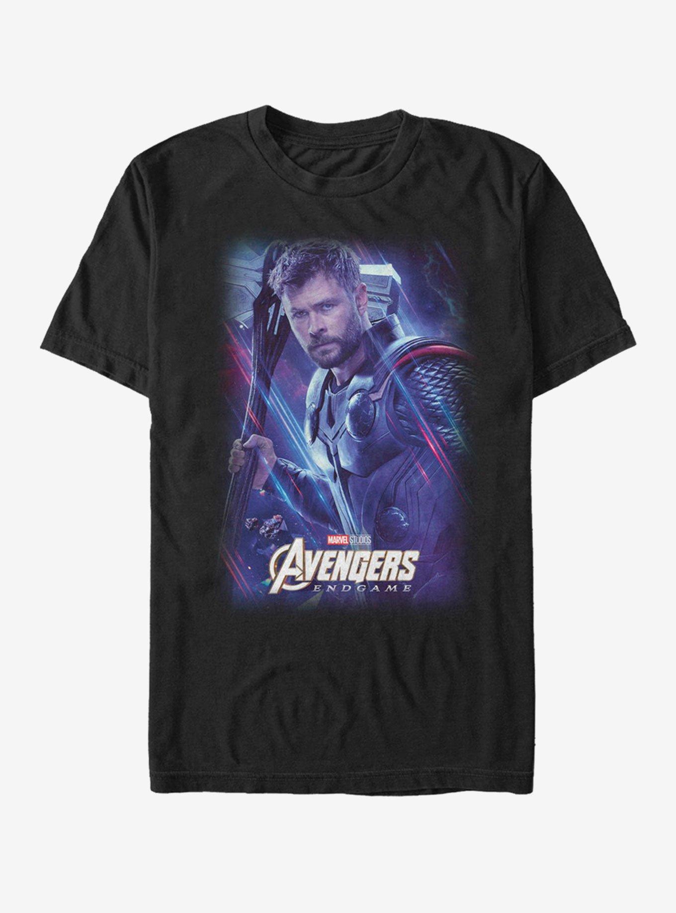 Marvel Avengers: Endgame Space Thor T-Shirt, BLACK, hi-res