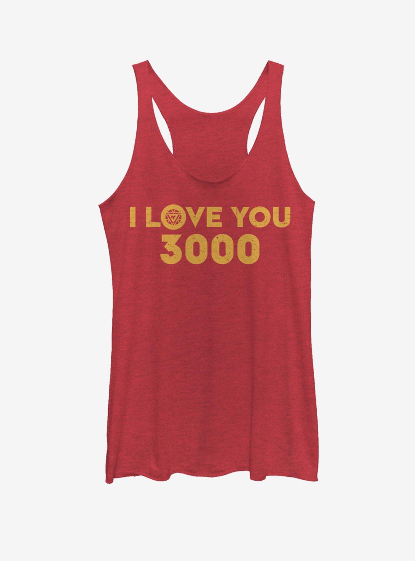 Marvel Avengers: Endgame Love 3000 Womens Tank Top, RED HTR, hi-res