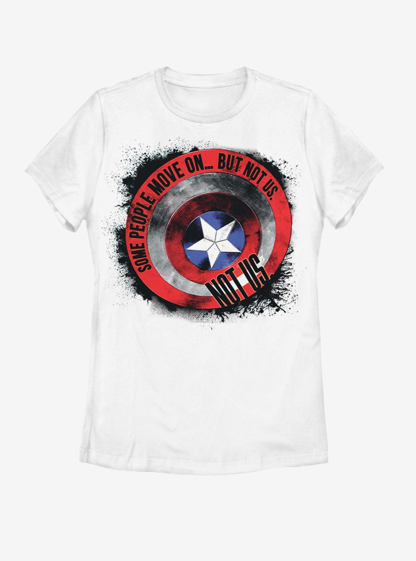 Marvel Avengers: Endgame Cap Shield Womens T-Shirt, , hi-res