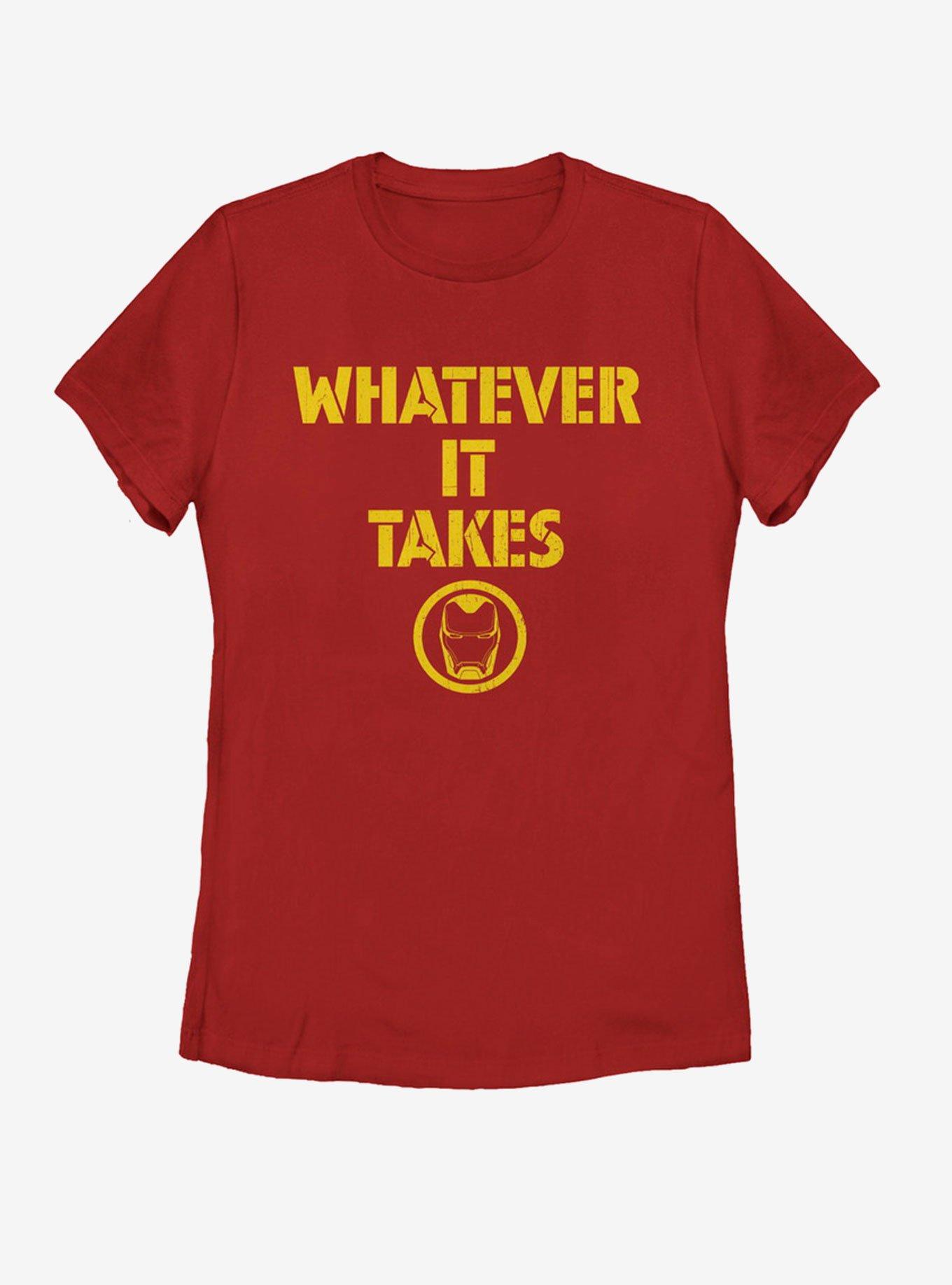 Marvel Avengers: Endgame Ironman Whatever It Takes Womens T-Shirt, , hi-res