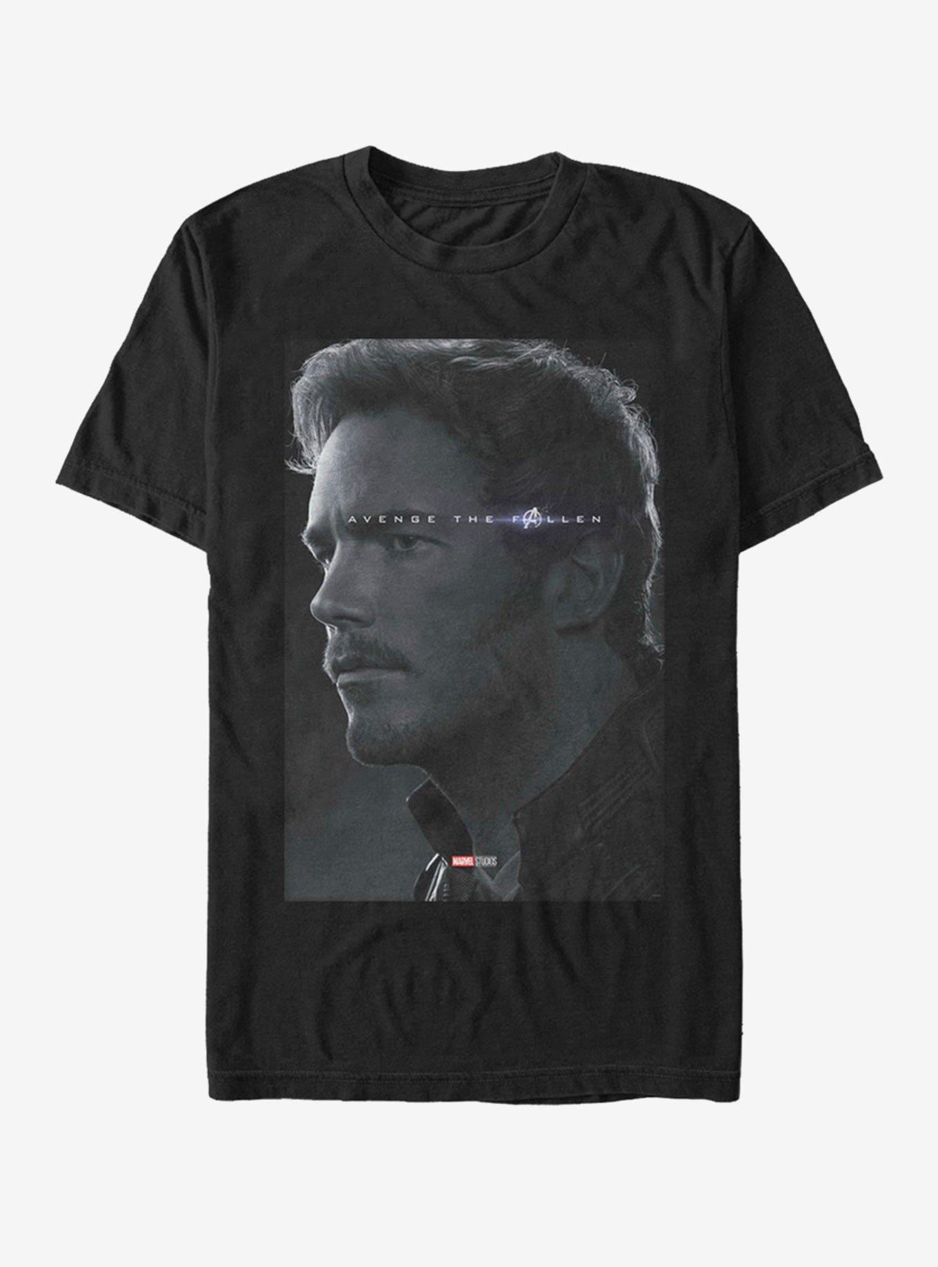 Marvel Avengers: Endgame Avenge Starlord T-Shirt - BLACK | BoxLunch