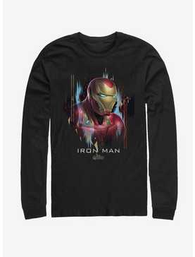 Marvel Avengers: Endgame Ironman Portrait Long Sleeve T-Shirt, , hi-res