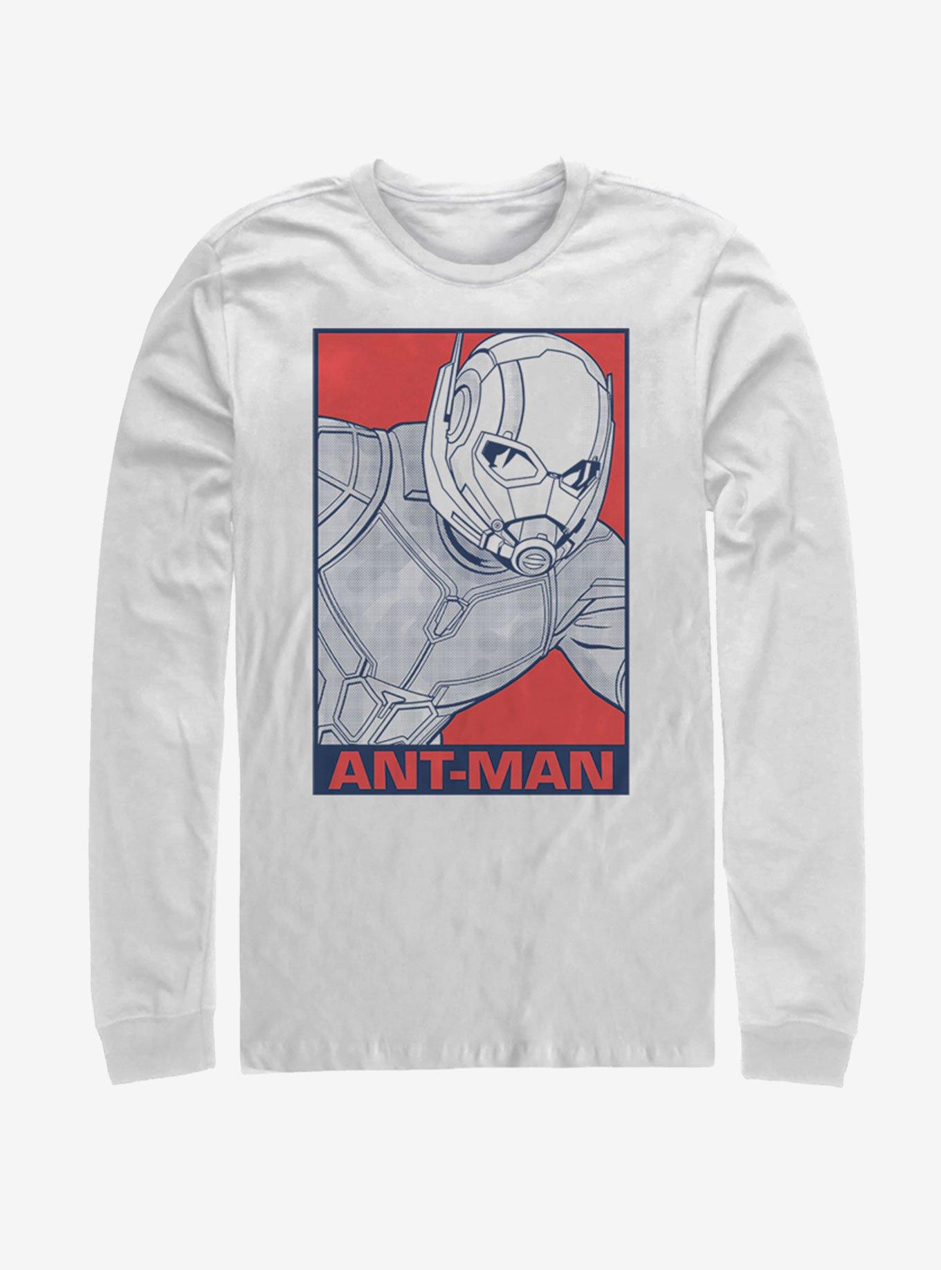 Marvel Avengers: Endgame Pop Ant Long Sleeve T-Shirt, WHITE, hi-res