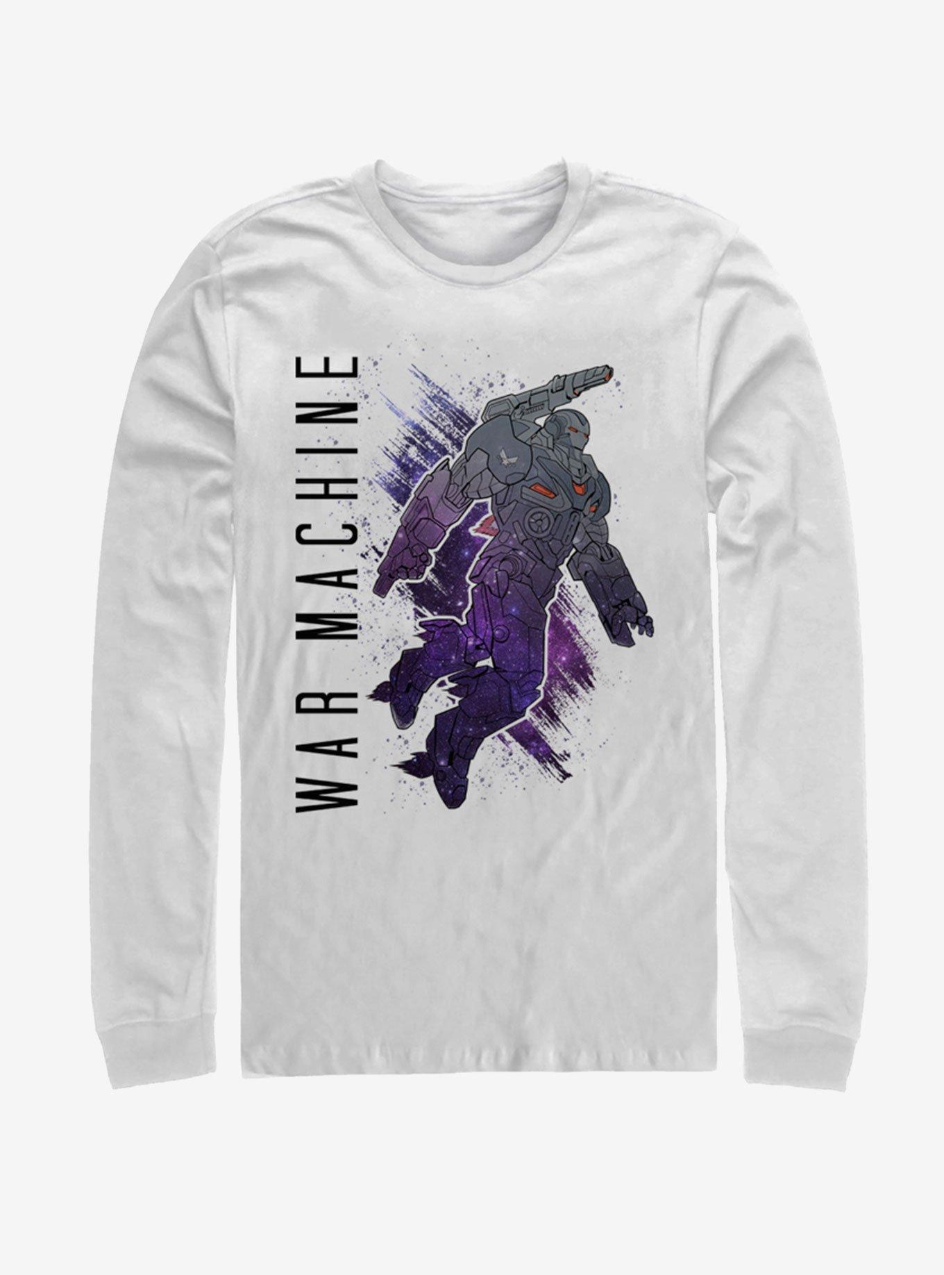 Marvel Avengers: Endgame War Machine Painted Long Sleeve T-Shirt, , hi-res