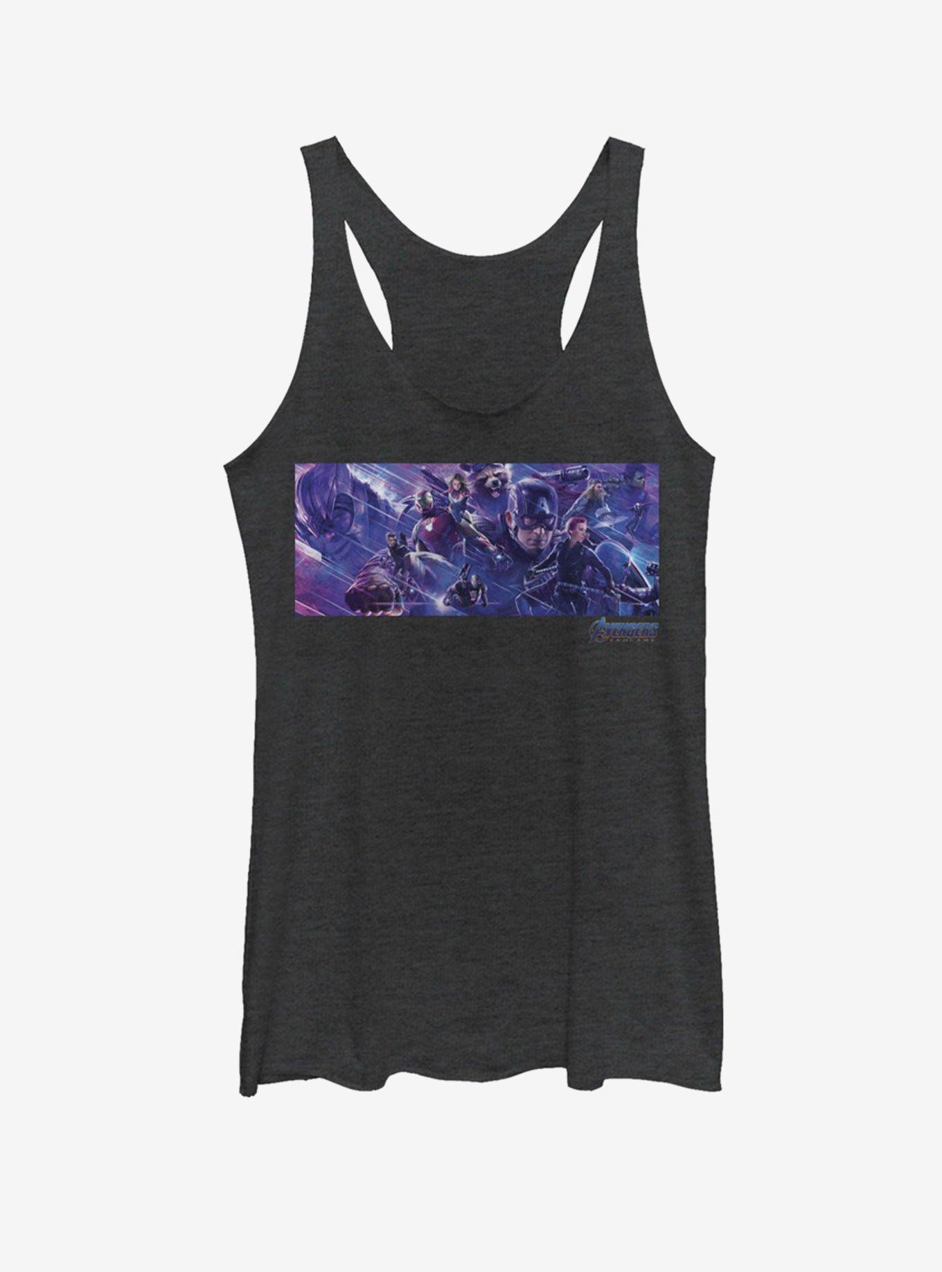 Marvel Avengers: Endgame Endgame Poster Womens Tank Top, BLK HTR, hi-res
