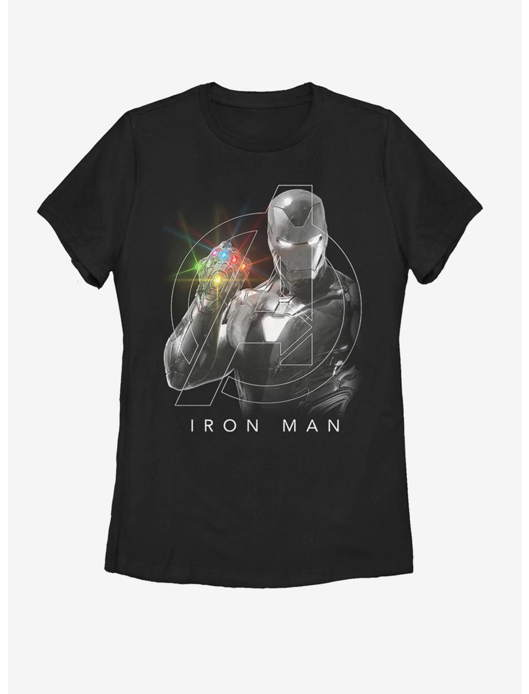 Marvel Avengers: Endgame Iron Man Only One Womens T-Shirt, BLACK, hi-res