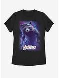 Marvel Avengers: Endgame Space Rocket Womens T-Shirt, BLACK, hi-res