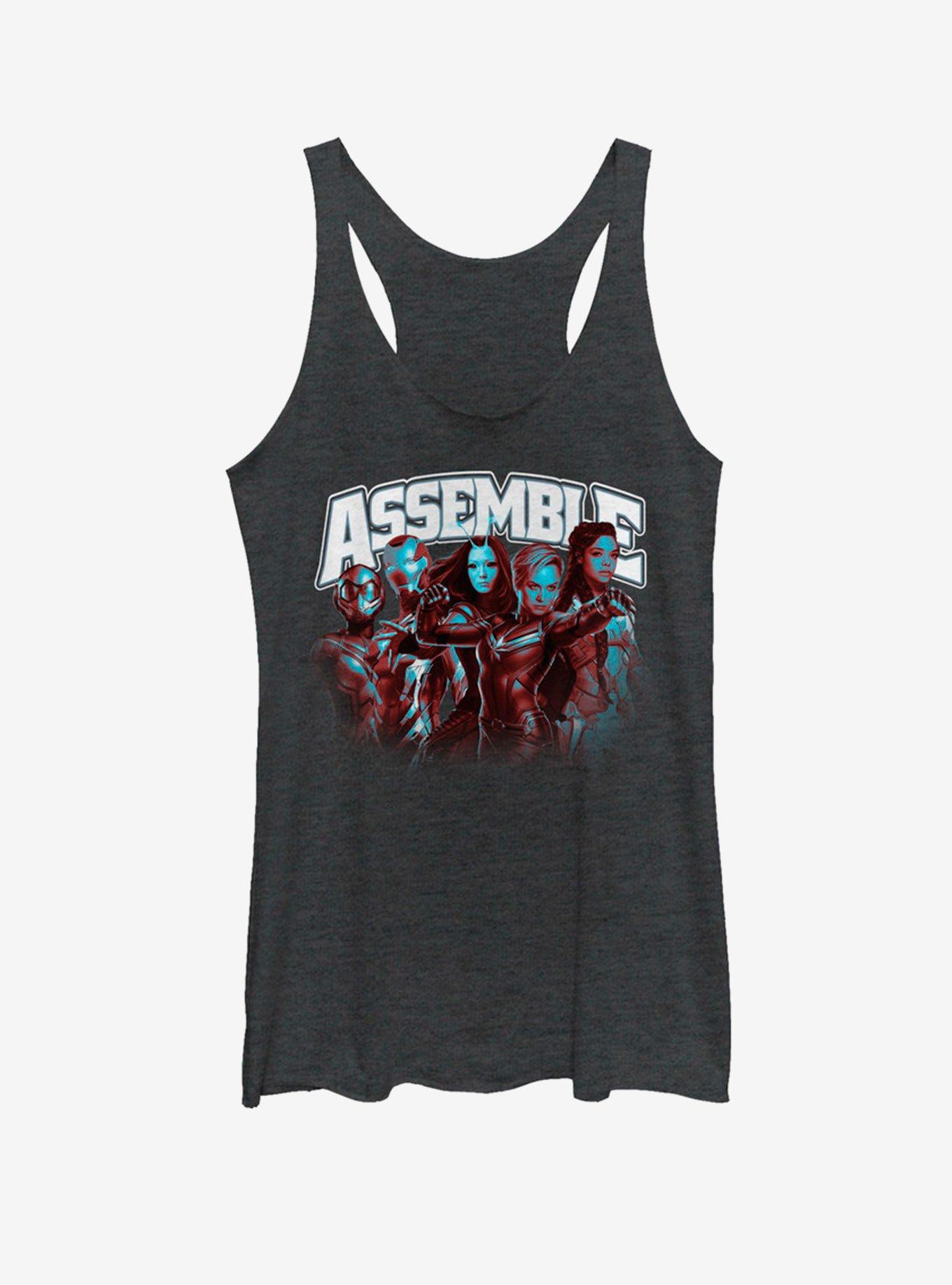 Marvel Avengers: Endgame Heroes Assemble Womens Tank Top, , hi-res