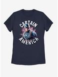 Marvel Avengers: Endgame Cap Burst Womens T-Shirt, NAVY, hi-res
