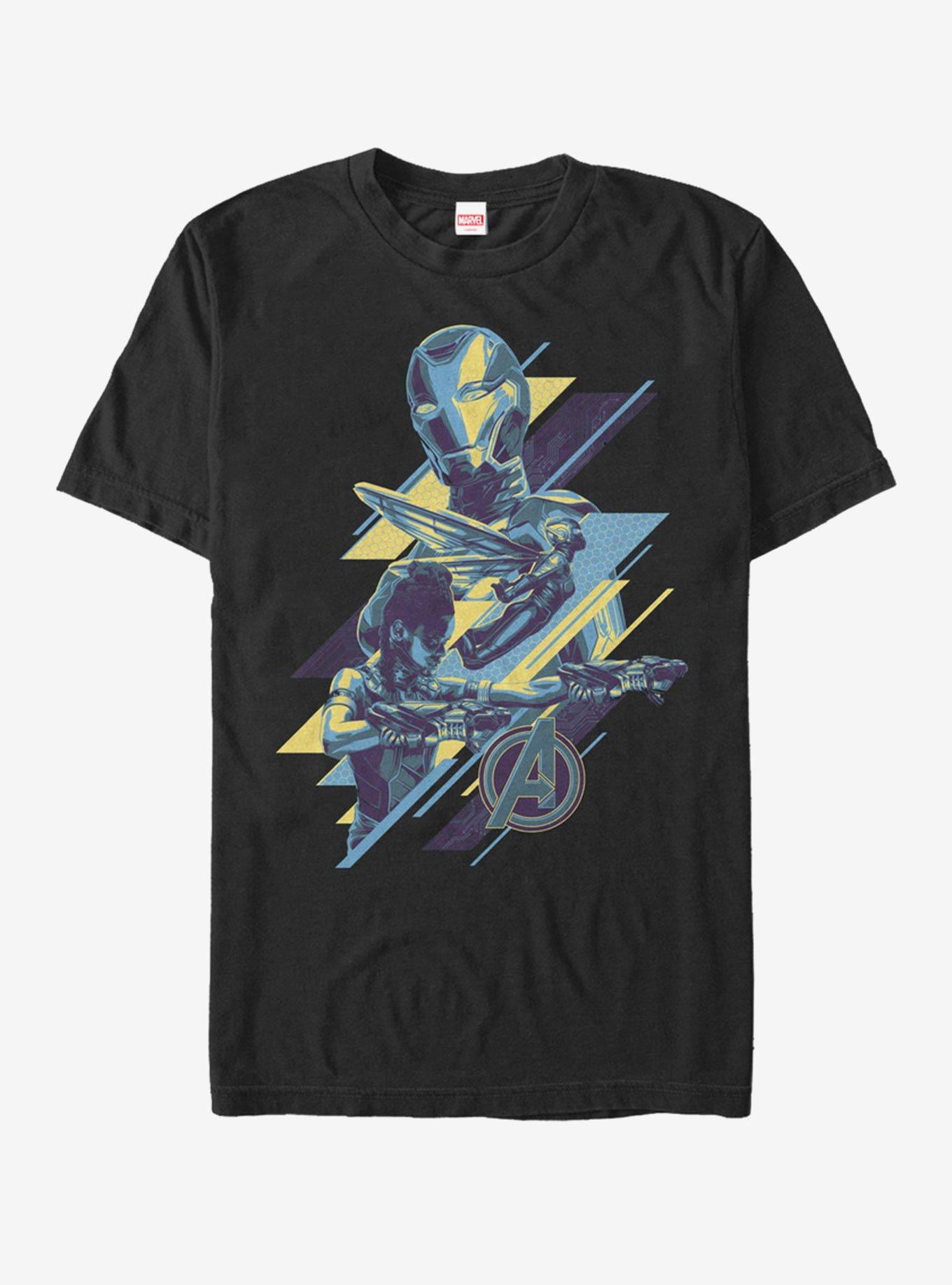Marvel Avengers: Endgame Geo Ladies T-Shirt, BLACK, hi-res