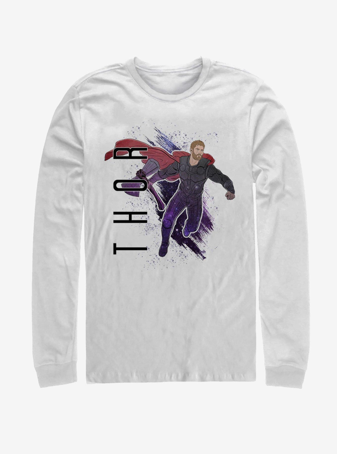 Marvel Avengers: Endgame Thor Painted Long Sleeve T-Shirt, , hi-res