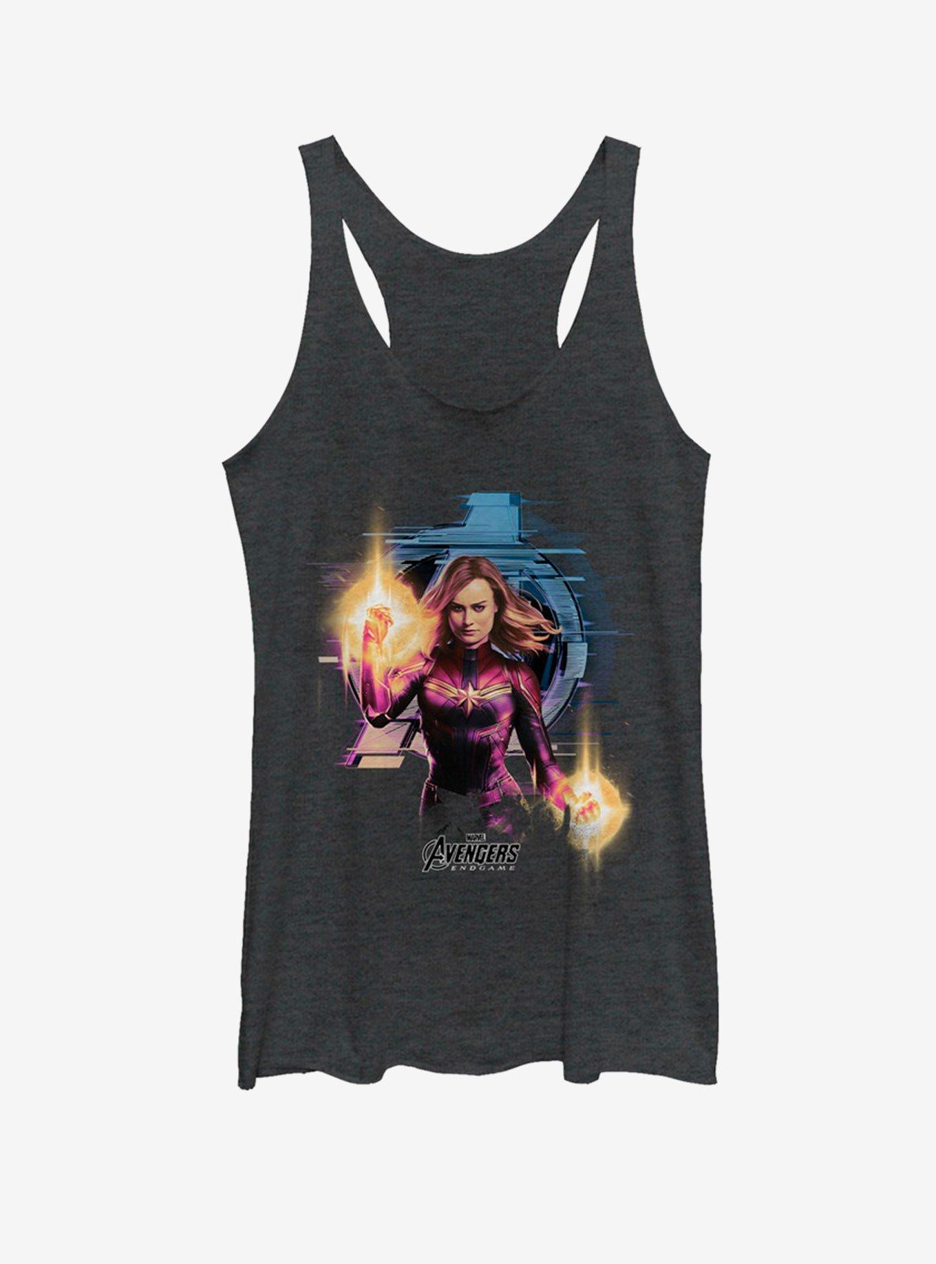 Marvel Avengers: Endgame Captain Marvel Womens Tank Top, , hi-res