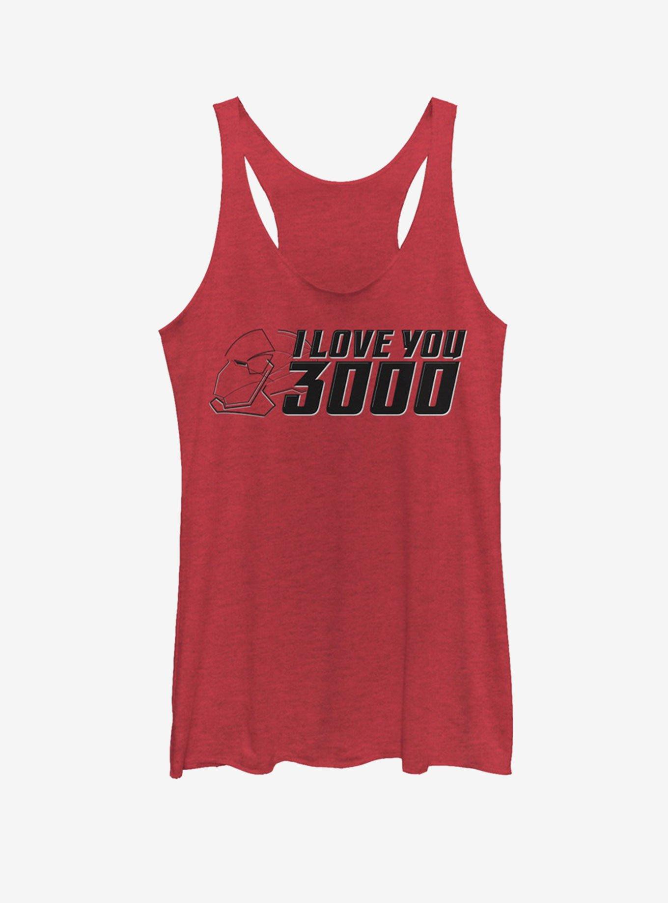 Marvel Avengers: Endgame Love 3000 Helmet Womens Tank Top, RED HTR, hi-res