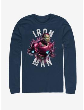 Marvel Avengers: Endgame Iron Man Burst Long Sleeve T-Shirt, , hi-res