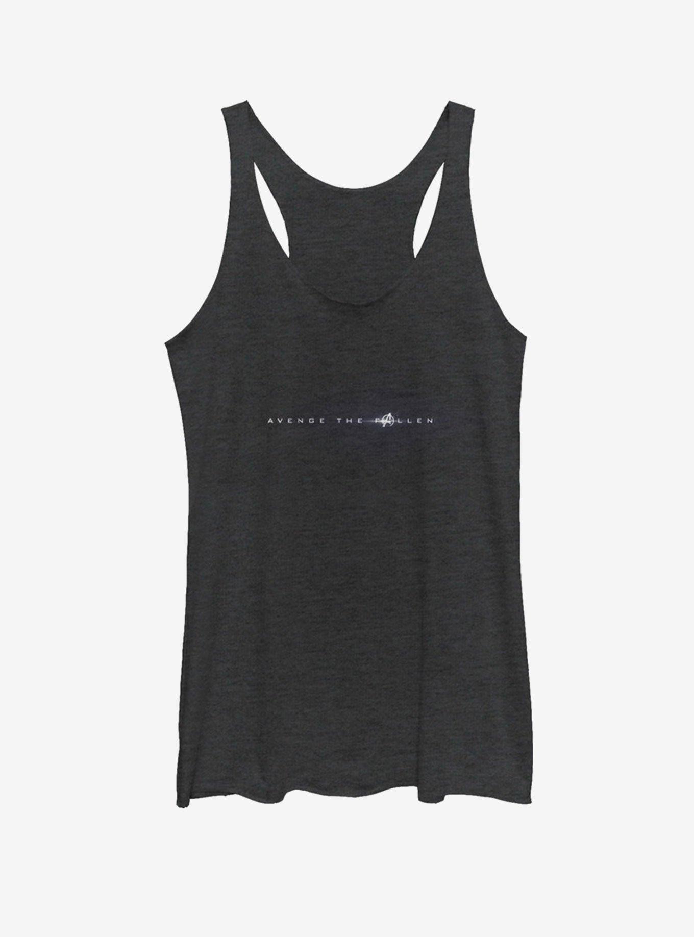 Marvel Avengers: Endgame Avenge Womens Tank Top, BLK HTR, hi-res