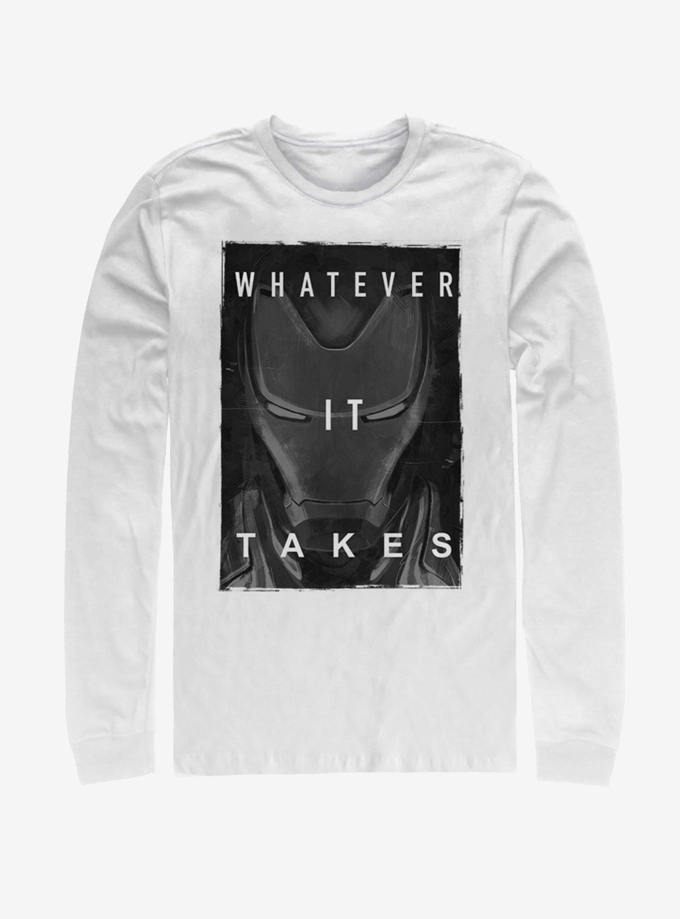 Marvel Avengers: Endgame Ironman Darken Long Sleeve T-Shirt, , hi-res
