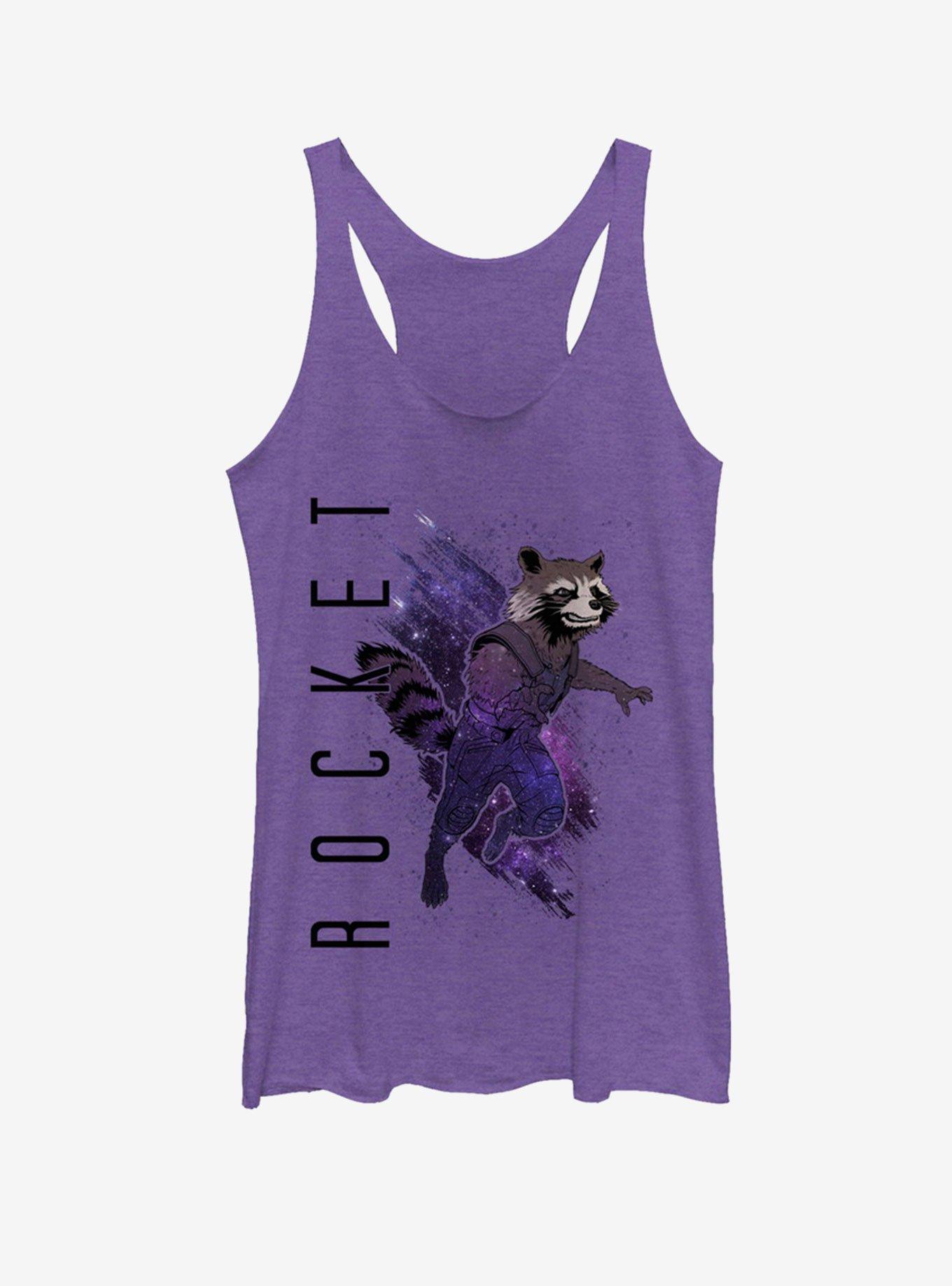 Marvel Avengers: Endgame Rocket Painted Womens Tank Top, , hi-res