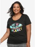 Not My Planet Girls T-Shirt Plus Size, MULTI, hi-res