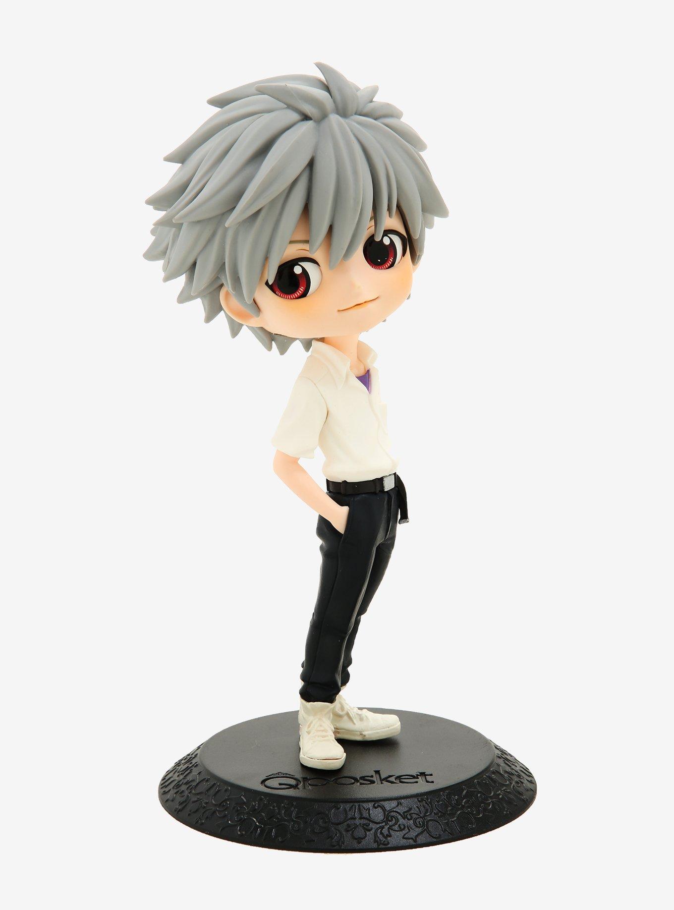 Banpresto Evangelion Q Posket Kaworu Nagisa Vinyl Figure, , hi-res