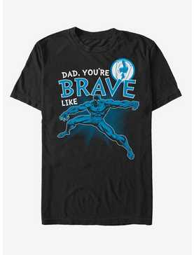 Marvel Black Panther Brave Like Dad T-Shirt, , hi-res