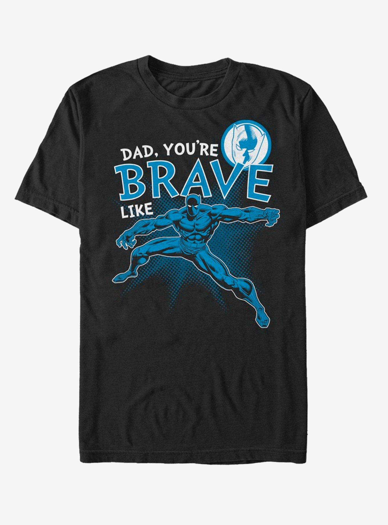 Marvel Black Panther Brave Like Dad T-Shirt, , hi-res