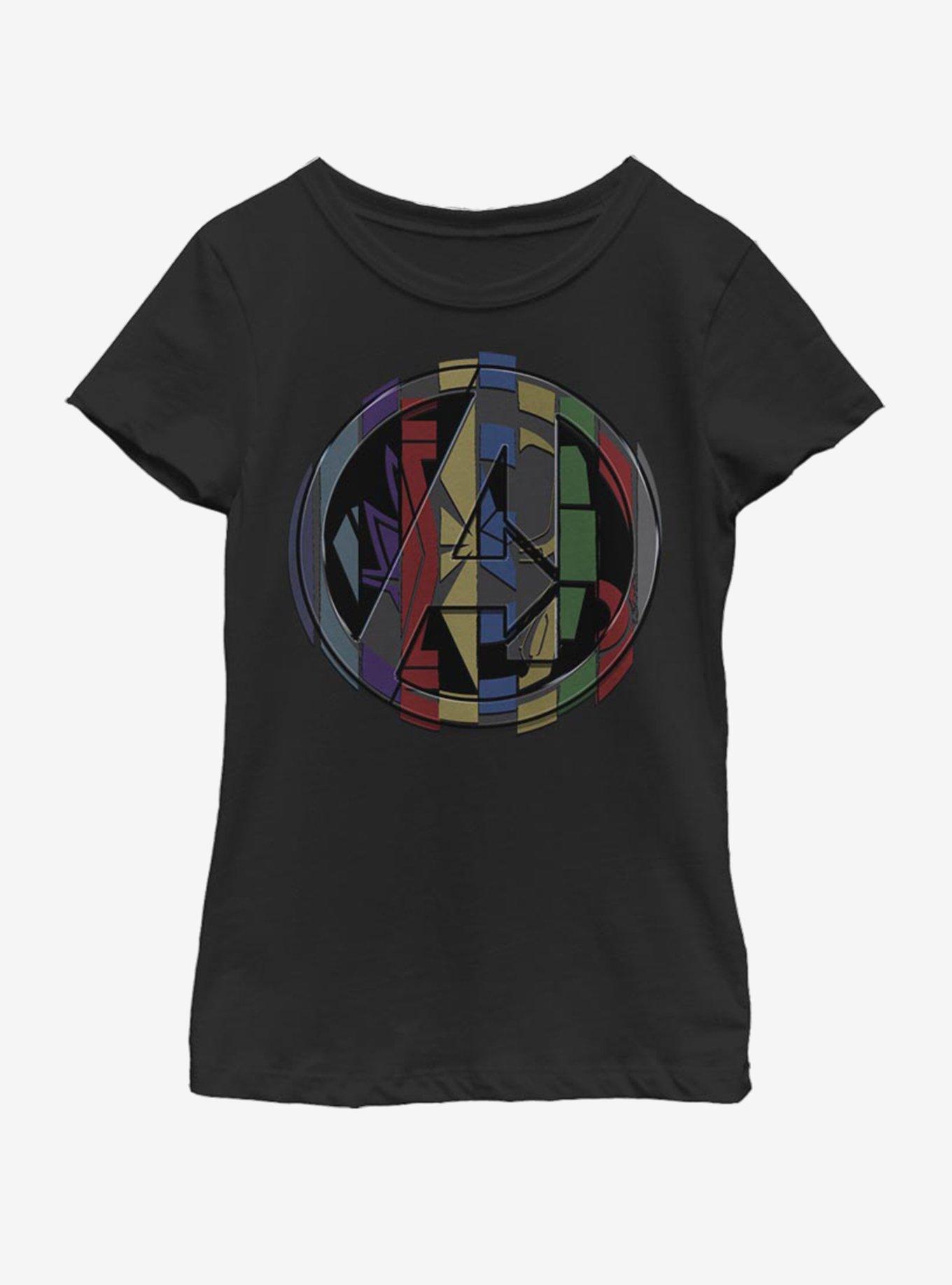 Marvel Avengers: Endgame Endgame Badge Mashup Youth Girls T-Shirt, , hi-res