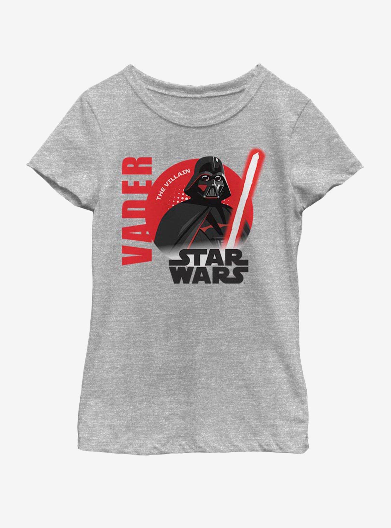 Star Wars Vader Sun Youth Girls T-Shirt, , hi-res