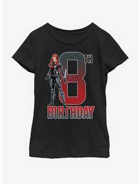 Marvel Black Widow 8th Bday Youth Girls T-Shirt, , hi-res