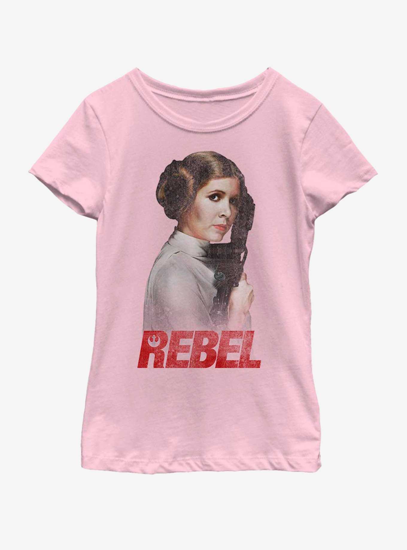 Star Wars Leia Rebel Youth Girls T-Shirt, , hi-res