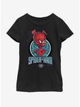 Marvel Spiderman Spider Ham Youth Girls T-Shirt, BLACK, hi-res