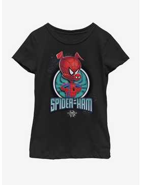 Marvel Spiderman Spider Ham Youth Girls T-Shirt, , hi-res
