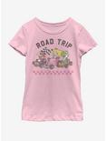 Nintendo Roadtripin Mario Youth Girls T-Shirt, PINK, hi-res