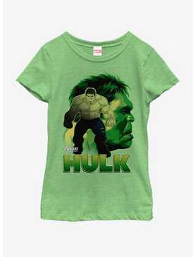 Marvel Hulk Hulk Smash Sil Youth Girls T-Shirt, , hi-res