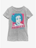 Star Wars Pop Princess Youth Girls T-Shirt, ATH HTR, hi-res