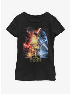 Star Wars Divided Poster Youth Girls T-Shirt, , hi-res