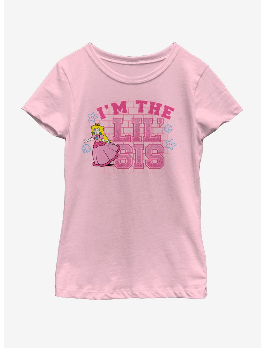 Nintendo Little Sis Youth Girls T-Shirt, PINK, hi-res