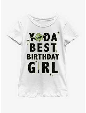 Star Wars Yoda Best Birthday Girl Youth Girls T-Shirt, , hi-res