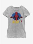 Marvel Spiderman Far From Home BOH Spiderman Youth Girls T-Shirt, ATH HTR, hi-res