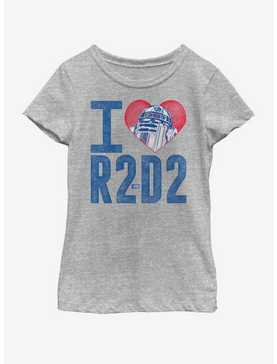 Star Wars R2D2 Love Youth Girls T-Shirt, , hi-res