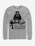 Star Wars Boss Dad Long Sleeve T-Shirt, ATH HTR, hi-res